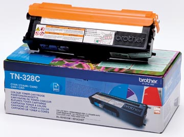 Brother toner, 6.000 pages, oem tn-328c, cyan