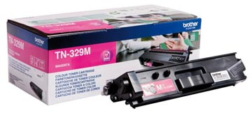 Brother toner, 6.000 pages, oem tn329m, magenta