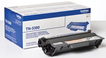 Brother toner, 8.000 pages, oem tn-3380, noir