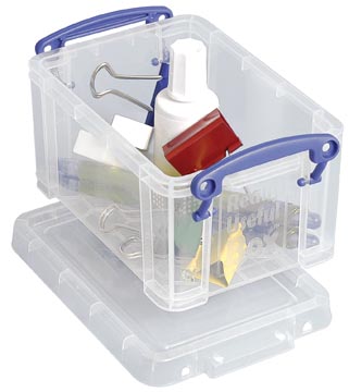 Really useful box 0,7 l, transparent