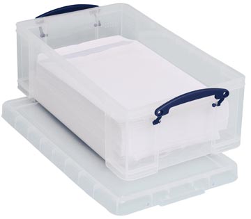 Really useful box boîte de rangement 12 l, transparent