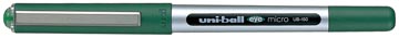 Uni-ball eye micro roller, largeur de trait: 0,2 mm, bille 0,5 mm, vert