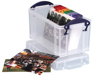 Really useful box boîte de rangement 2,1 l, transparent