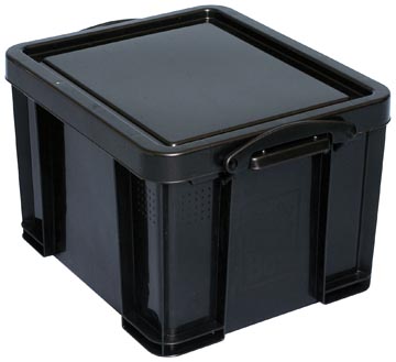 Really useful box boîte de rangement 35 l, recyclé, noir