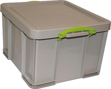 Really useful box boîte de rangement 42 l, recyclé, gris