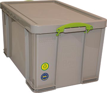 Really useful box boîte de rangement 84 l, recyclé, gris