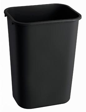 Rubbermaid poubelle 39 l, noir