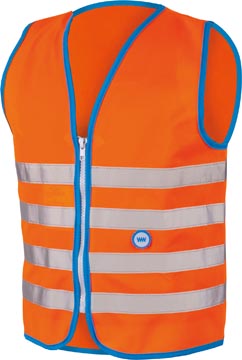 Wowow fun jacket gilet de sécurité, orange, l