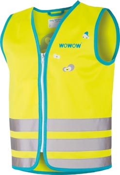 Wowow crazy monster jacket gilet de sécurité, jaune, médium