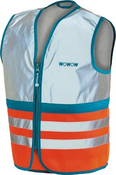 Wowow wasabi jacket, gilet de sécurité pour enfants, rouge, small