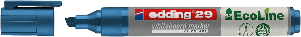 Edding marqueur pour tableaux blancs ecoline e-29 bleu