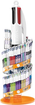 Bic 4 colours family stylo bille, présentoir de 198 pièces, assorti