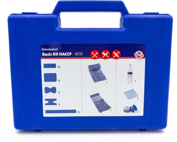Detectaplast trousse de secours medic box food basic, contenu haccp de base