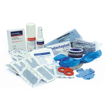 Detectaplast recharge pour trousse de secours medic box food horeca