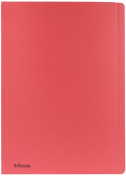 Esselte chemise de classement rouge, ft folio