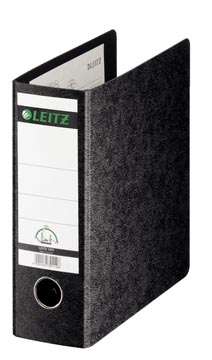 Leitz classeur en carton 180°  ft a5, dos 77 mm, noir