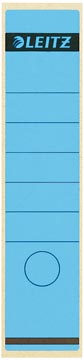 Leitz étiquettes de dos, ft 6,1 x 28,5 cm, bleu