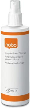 Nobo everyday nettoyant pour tableau blanc, spray de 250 ml