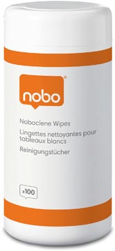 Nobo lingettes de nettoyage noboclene, 100 pièces