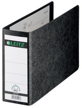 Leitz classeur en carton 180° ft a5 oblong, dos de 7,7 cm, noir