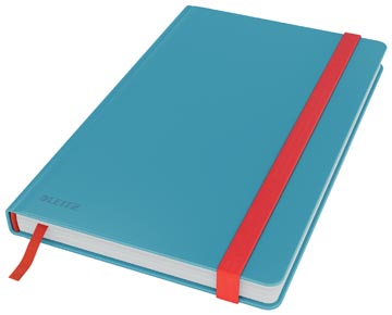 Leitz cosy carnet de notes avec couverture dûre, pour ft a5, quadrillé, bleu