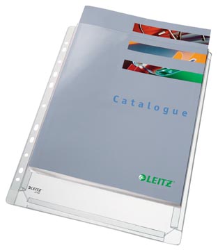 Leitz pochette perforée xl, paquet de 5 pièces