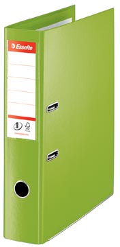 Esselte classeur à levier power n° 1 vivida ft folio, dos de 7,5 cm, vert