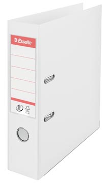 Esselte classeur à levier power n° 1 vivida, ft a4, dos de 7,5 cm, blanc