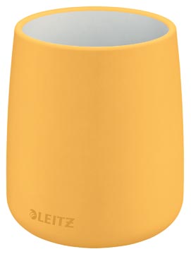 Leitz cosy plumier en céramique, jaune