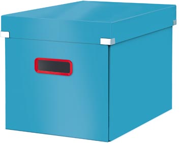 Leitz cosy click & store cube boîte de classement grande, bleu