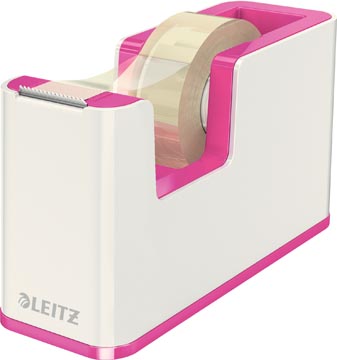 Leitz wow dérouleur de ruban adhésif, rose