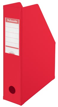 Porte-revues esselte vivida, ft a4, pvc, rouge