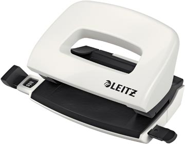 Leitz nexxt wow mini perforateur, 10 feuilles, blanc