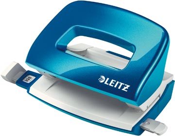 Leitz nexxt wow mini perforateur, 10 feuilles, bleu