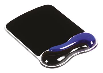 Tapis de souris kensington duo gel bleu/noir