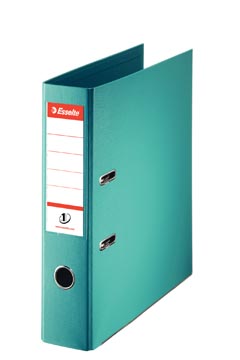 Esselte classeur à levier power n°1, dos de 7,5 cm, turquoise