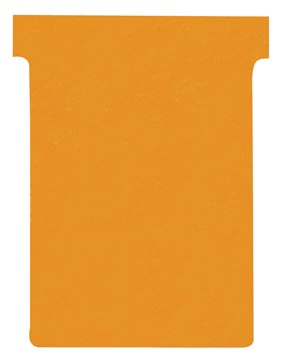 Nobo fiches t indice 3, ft 120 x 92 mm, orange