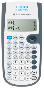 Texas calculatrice scientifique ti-30xb multiview, alimentation par piles