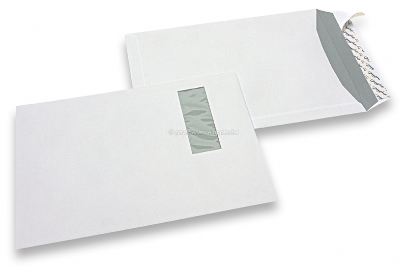 X250 enveloppes 230 x 310 blanches fenetre 88106380