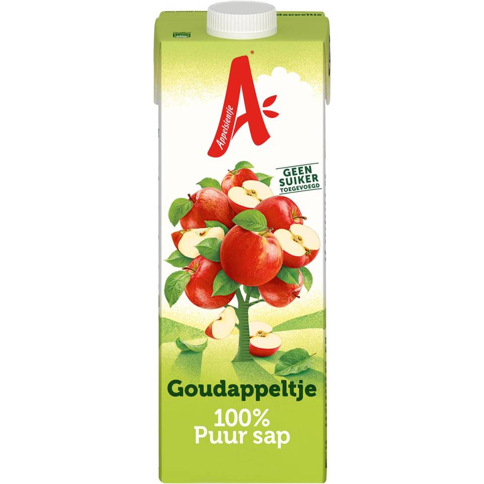 Appelsientje goudappeltje 1 l, paquet de 12 pièces