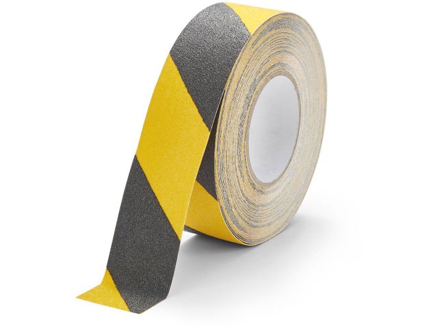 Durable duraline bande antidérapante grip 50 mm x 15 m, jaune/noir