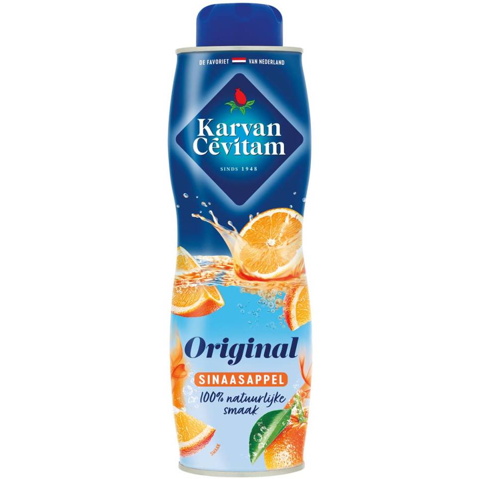 Karvan cévitam sirop, bouteille de 60 cl, orange