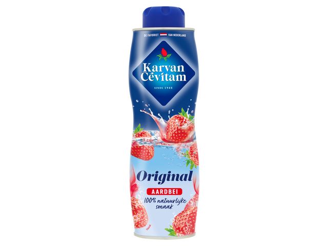 Karvan cévitam sirop, bouteille de 60 cl, fraise