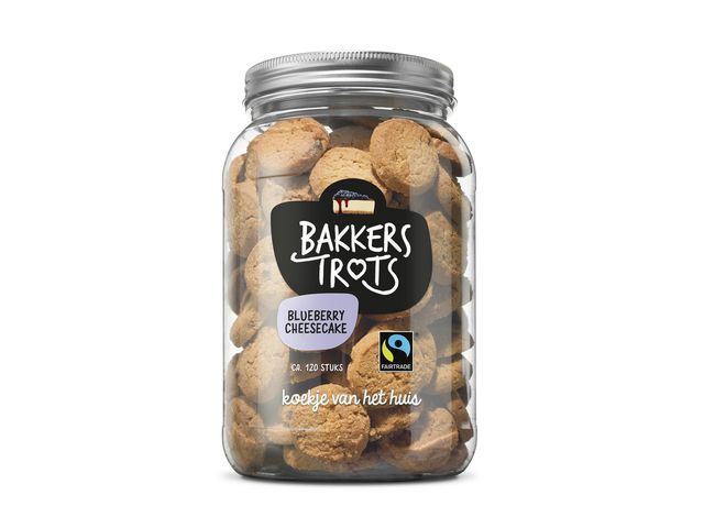 Hoppe bakkers trots biscuits blueberry cheesecake, boîte de 900 g