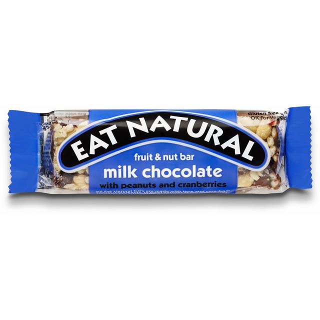 Eat natural barre, fruit - noix - chocolat au lait, 45 g, paquet de 12 pièces