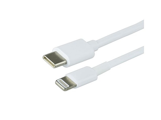 [6956598] Greenmouse câble usb-c lightning, usb-c/8 broches, 1 m, blanc