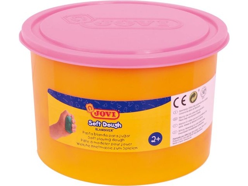 [J46008] Jovi pâte à modeler soft dough 460 g rose