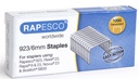 RAPESCO Agrafes 923/15, 1.000 pièces, galvanisé