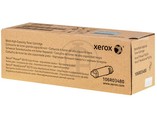 [106R03480] Xerox Phaser Toner Noir HC 5500 pages