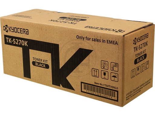 [120033443002] 1T02TV0NL0 KYOCERA TK5270K Ecosys toner noir 8000pages